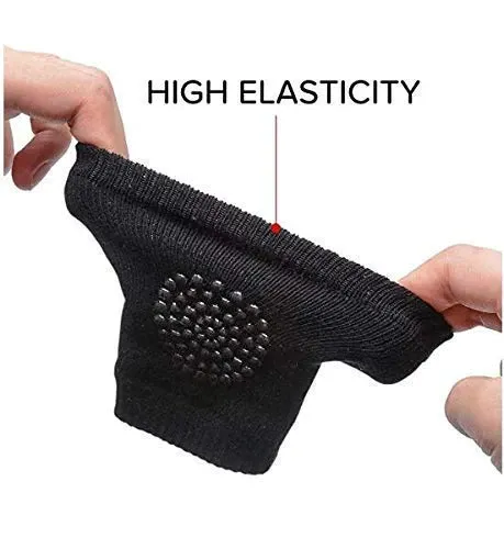 Baby Knee Pads for Crawling, Anti-Slip Padded Stretchable Elastic Cotton Soft Breathable Comfortable Knee Cap Elbow Protection Protector