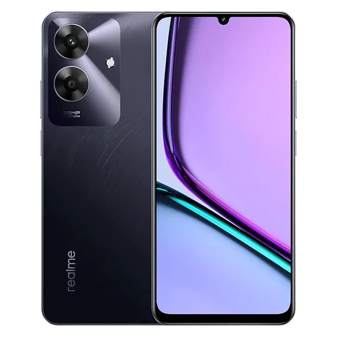 realme C61 4G (64, Marble Black, green New)