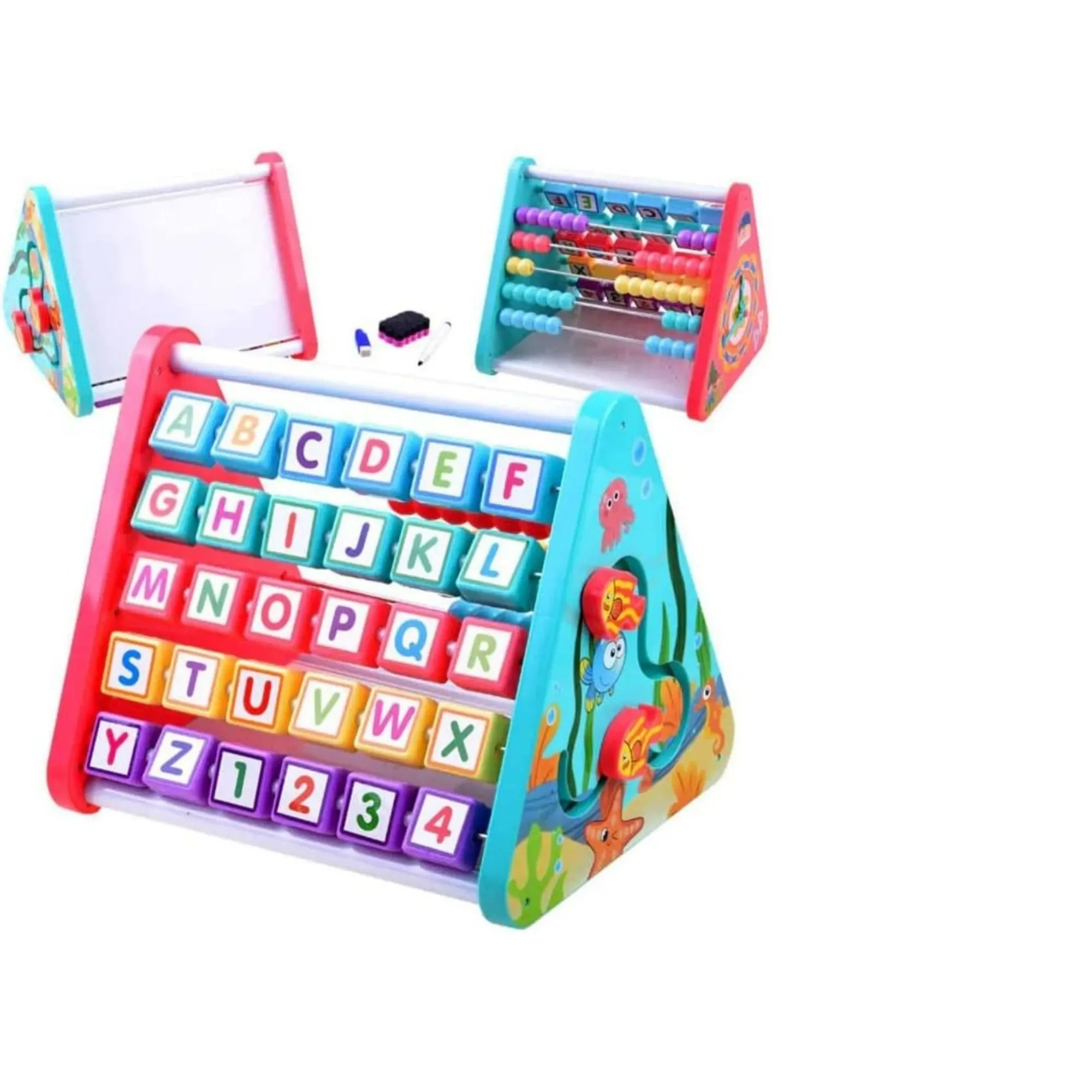5-in-1 Activity Triangle Cube