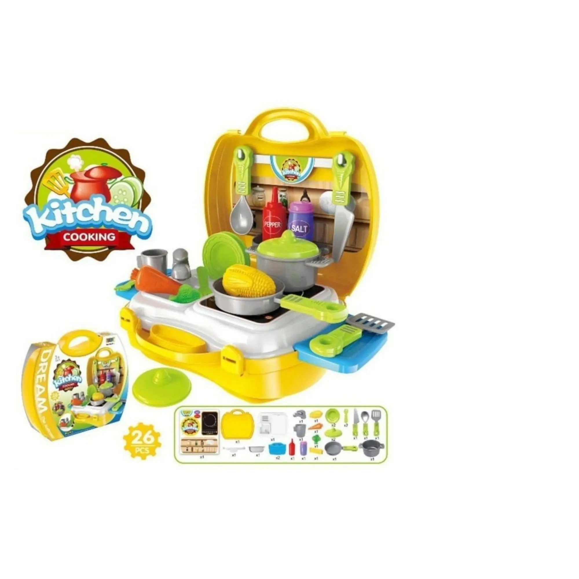 KITCHEN SET YELLOW