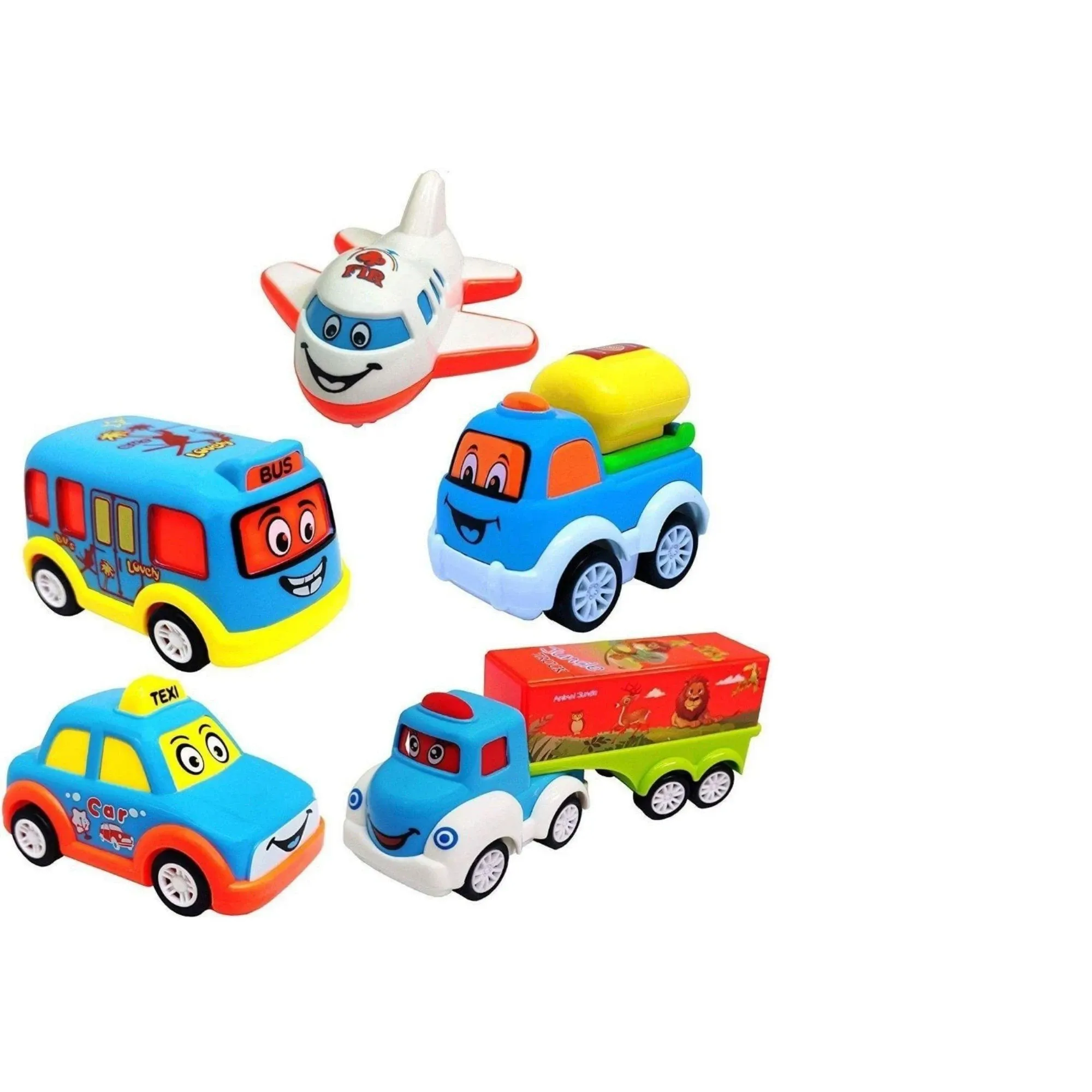 PULL BACK CAR 5-PCS