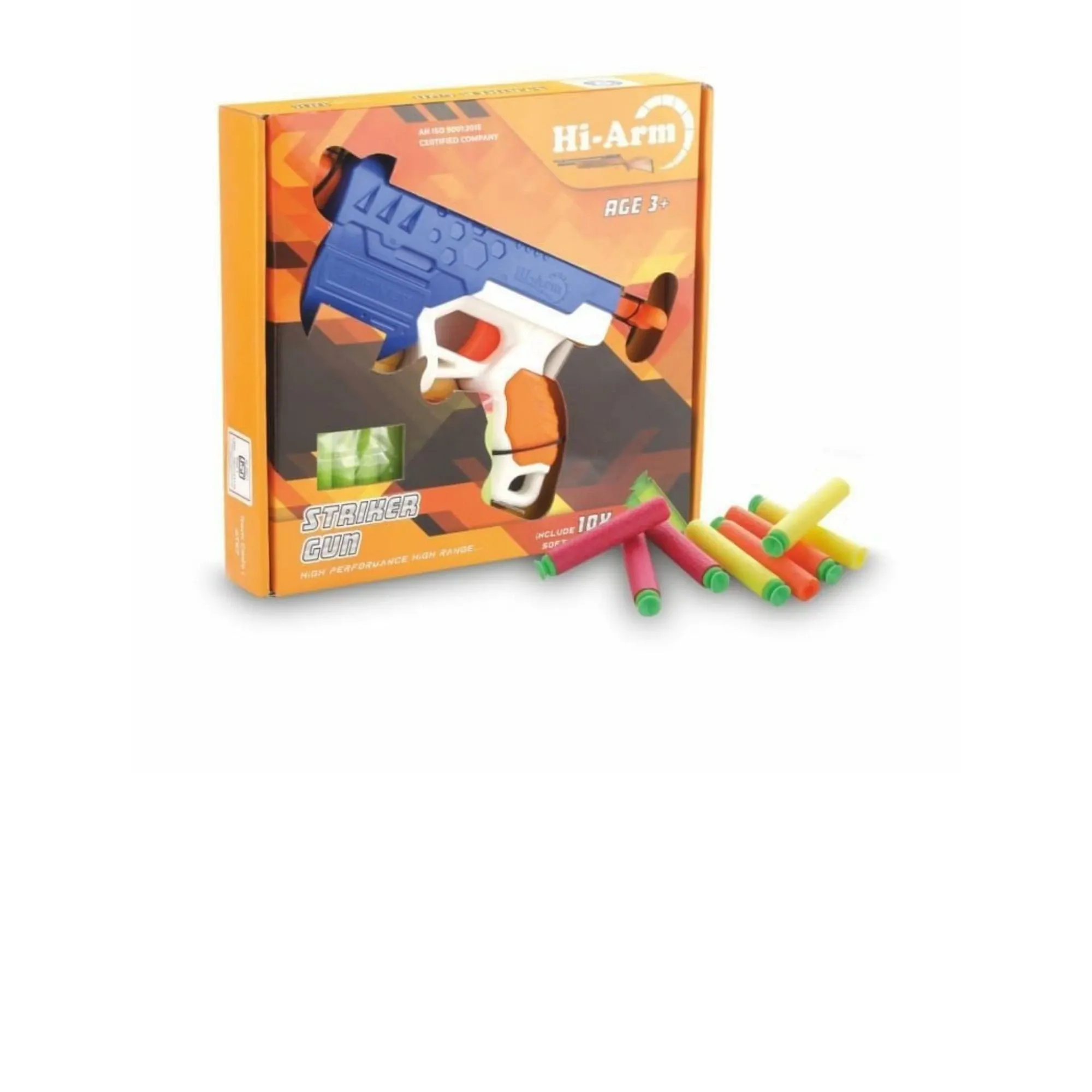 SOFT BULLET GUN 6-PCS