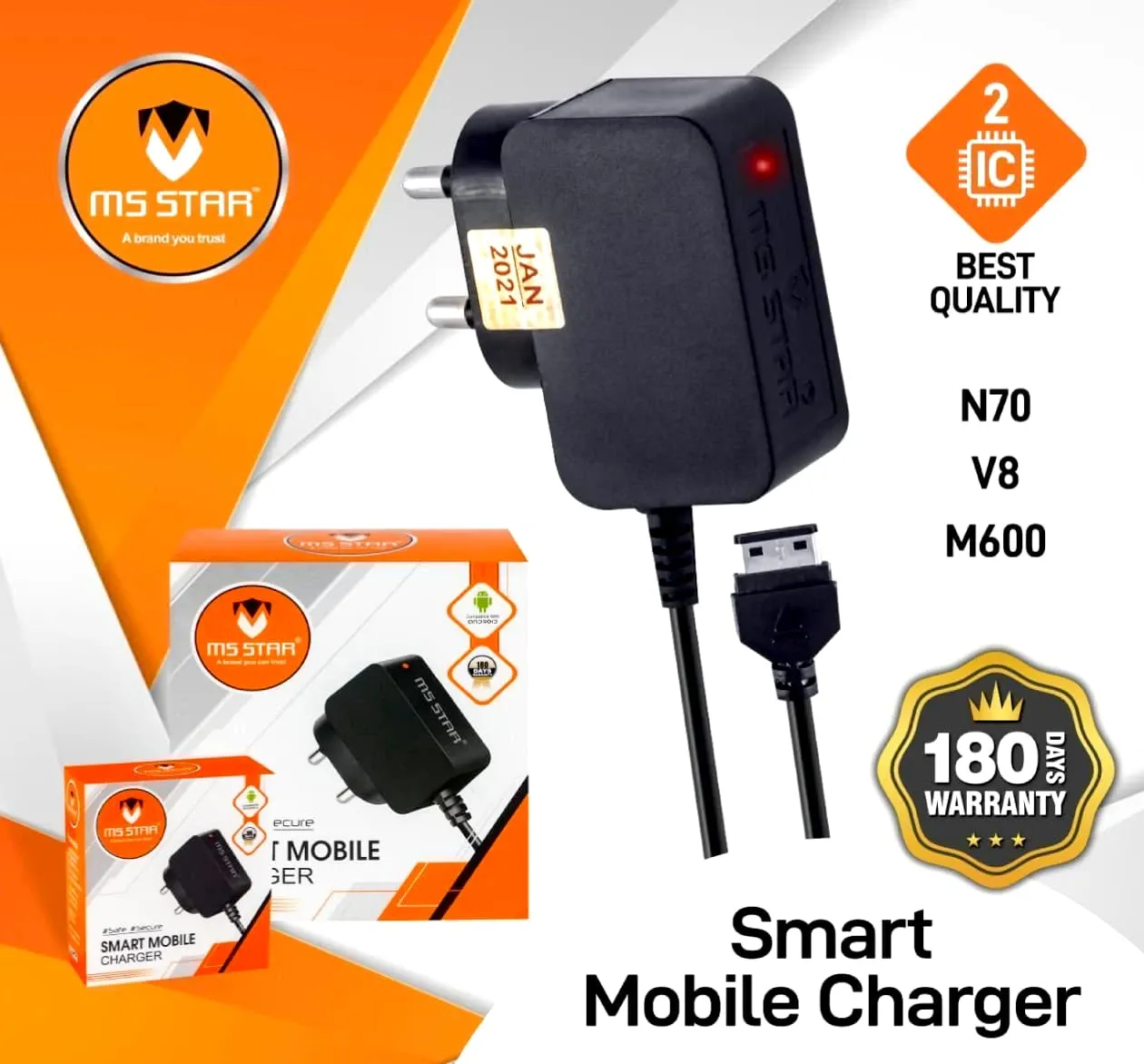 MS Star Smart Mobile Charger