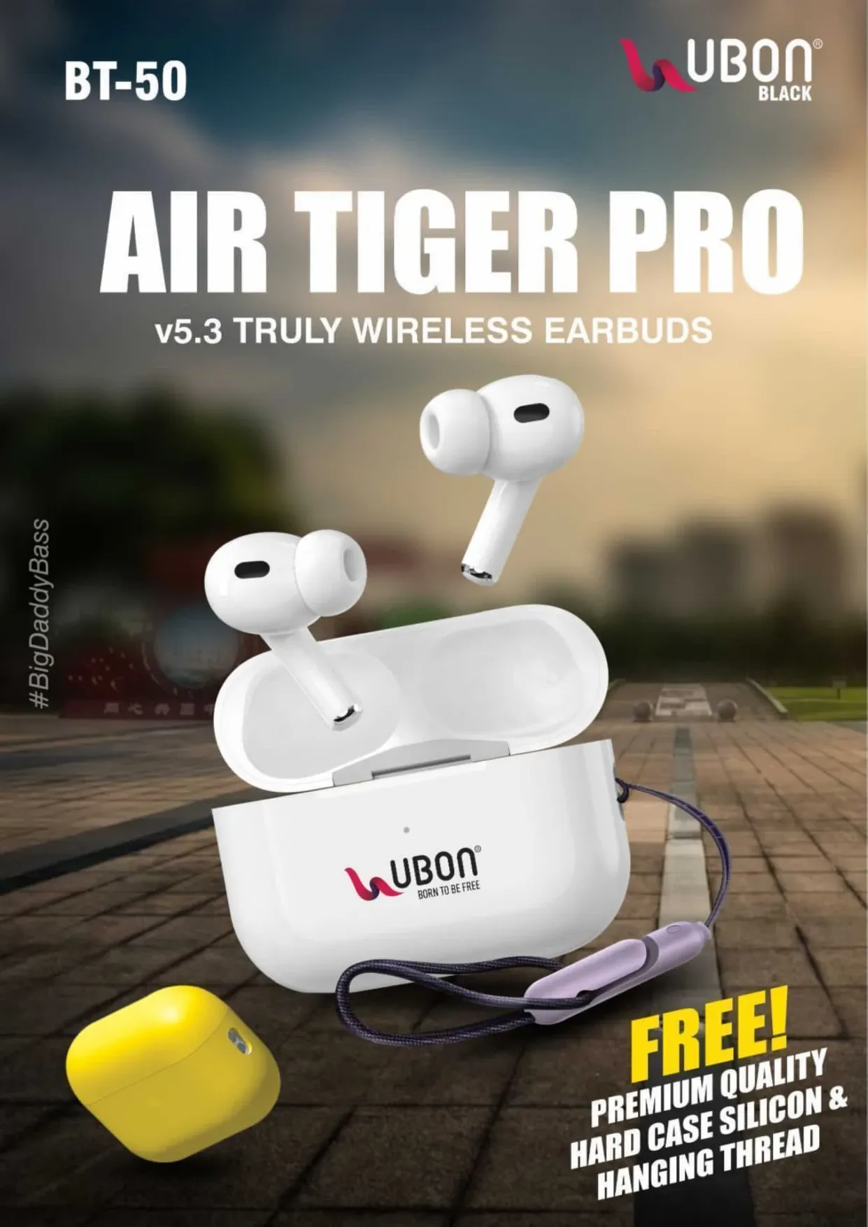 Ubon Air Tiger Pro BT-50 Truly Wireless Earbuds