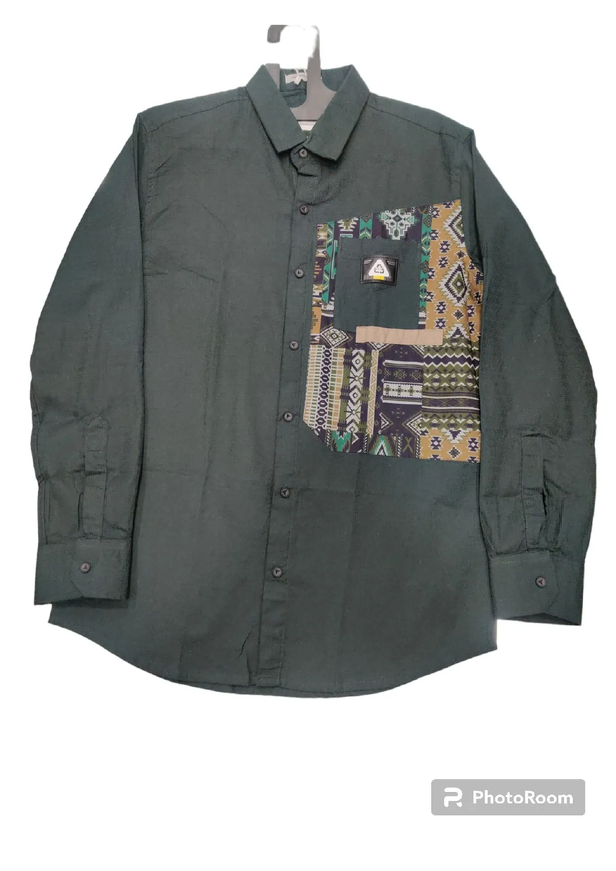 Style Redefined: Discover Men's Slim Fit Self-Design Casual Shirts