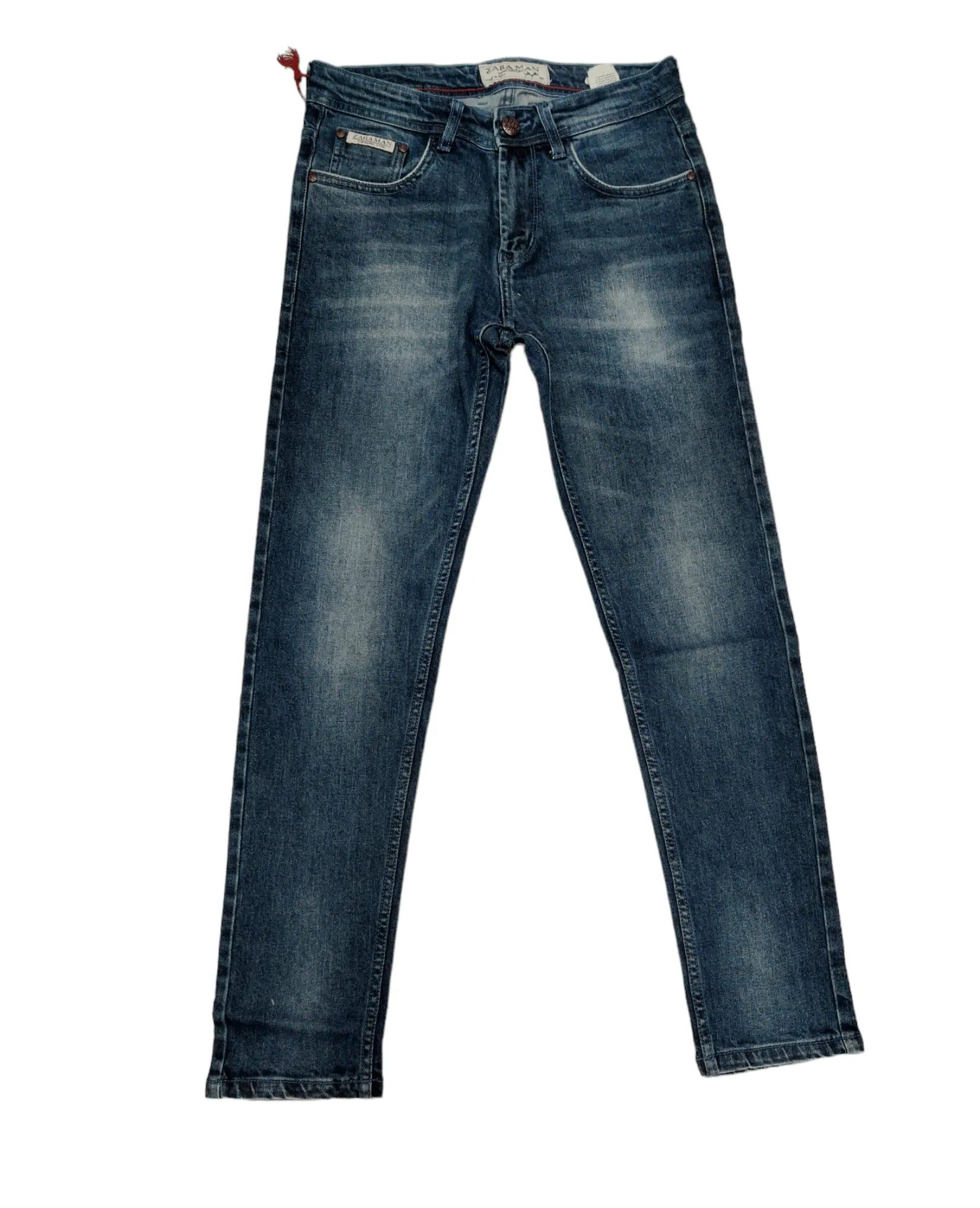 Unleash Your Edge Solid Distressed Slim-Fit Jeans
