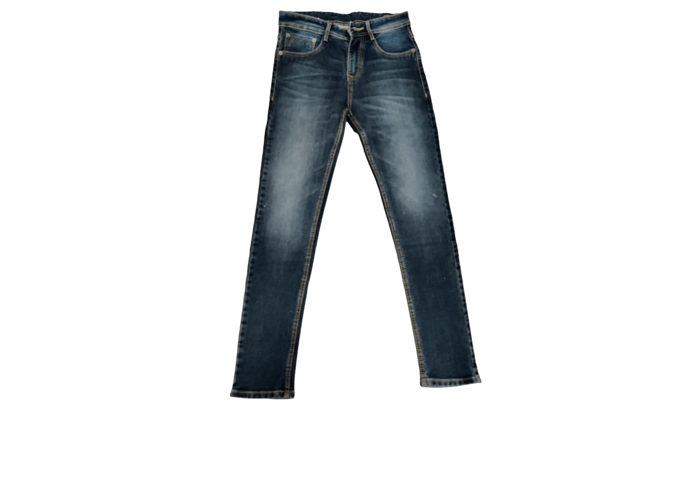 Fashion Forward Solid Distressed Slim-Fit Jeans