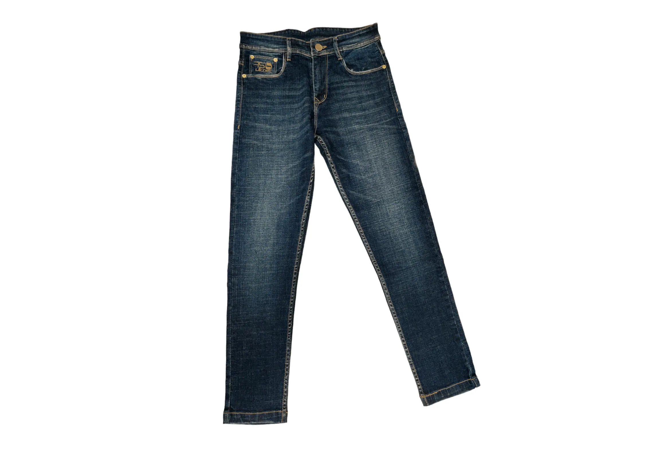 Your New Go-To Solid Distressed Slim-Fit Jeans