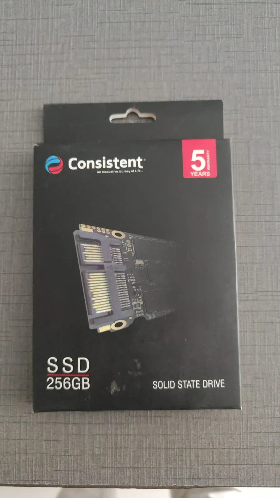 Consistent 2.5" 256GB SSD