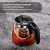 GREEN TEA STRAINER GLASS KETTLE