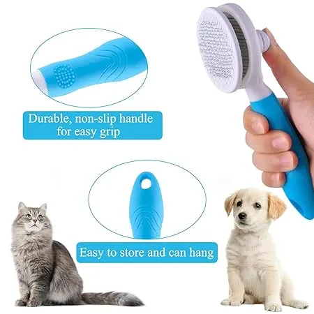PET SELF CLEANING BRUSH