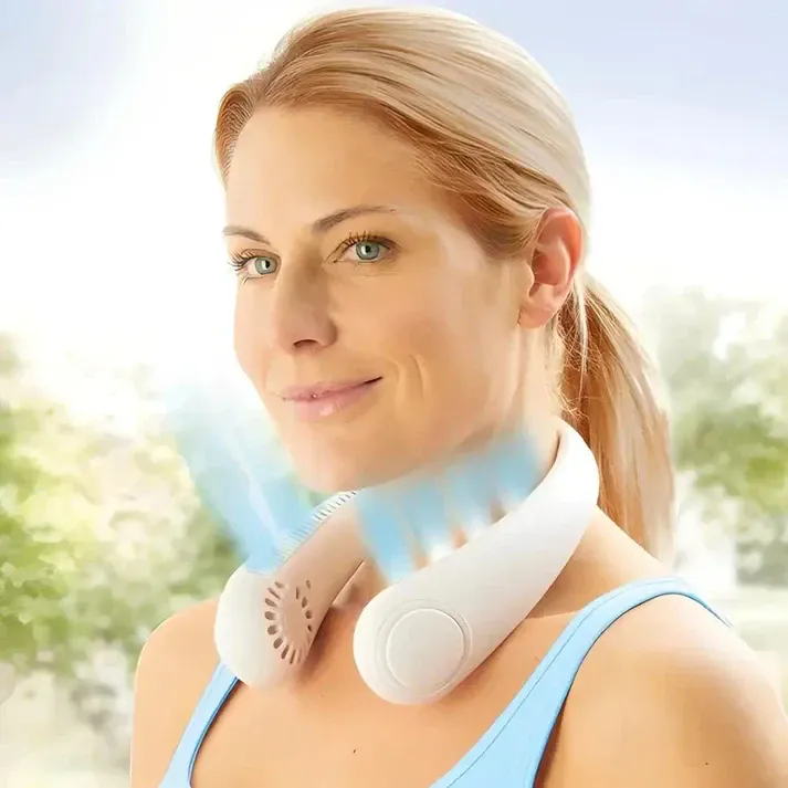 NEW LED WIRELESS NECK FAN