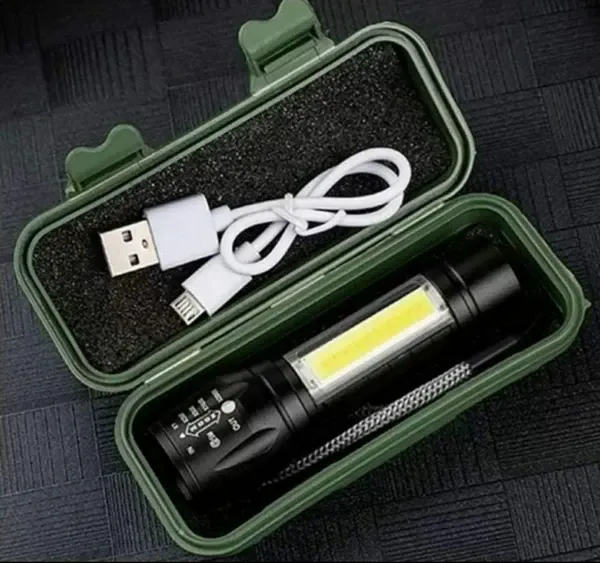 USB MINI CHARGEBALE TORCH LIGHT
