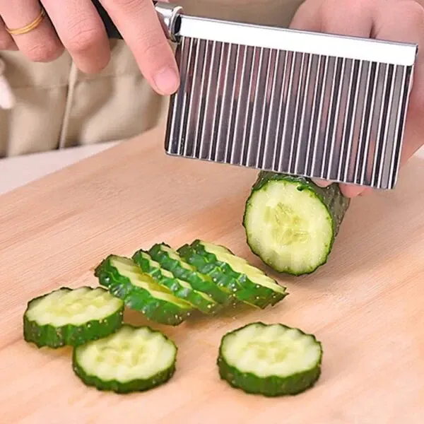 STAINLESS STEEL CRINKLE CUT KNIFE