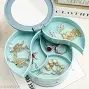 PLASTIC ROTATING JEWELRY BOX