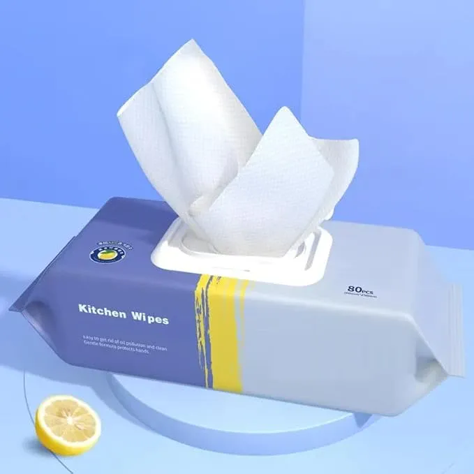 80 PCS KITCHEN CLEANING WIPES