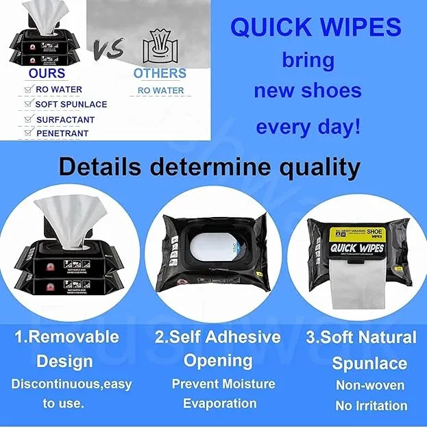 SHOE CLEANING WIPES (80 WIPES)
