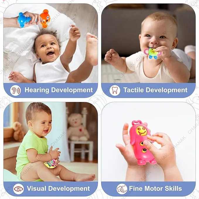 KINDER RATTLE 8 PC