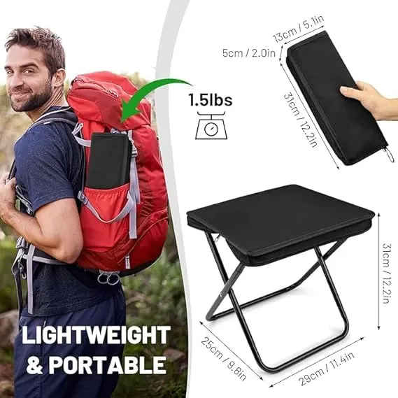 HANDBAG FOLDING STOOL ZIPPER BAG