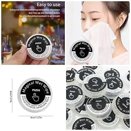 PRESS POP UP HAND WIPES