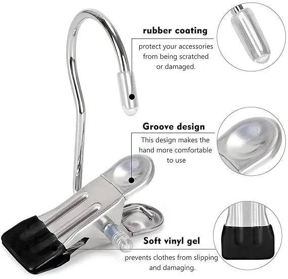 CLOTH HANGER CLIP HOOK 1 PC