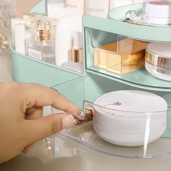 PLASTIC COSMETIC STORAGE BOX