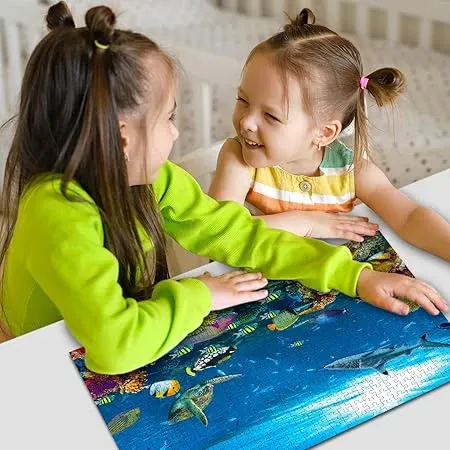SEA ANIMAL PUZZLE (PACK OF 6)