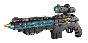 DOUBLE BARREL MUSICAL GUN