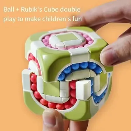 FINGER ROTATE RUBIK CUBE PUZZLE