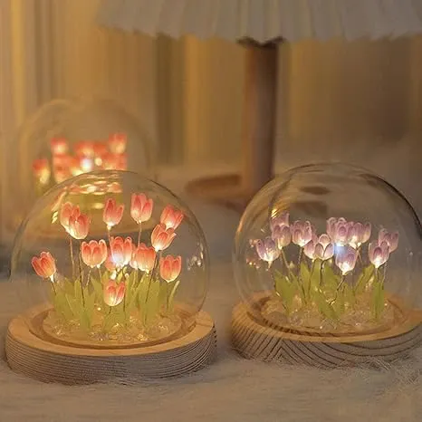 PEARL TULIP NIGHT LAMP