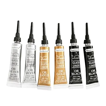 GLASS AND POT LINER COLOR TUBE (SILVER)