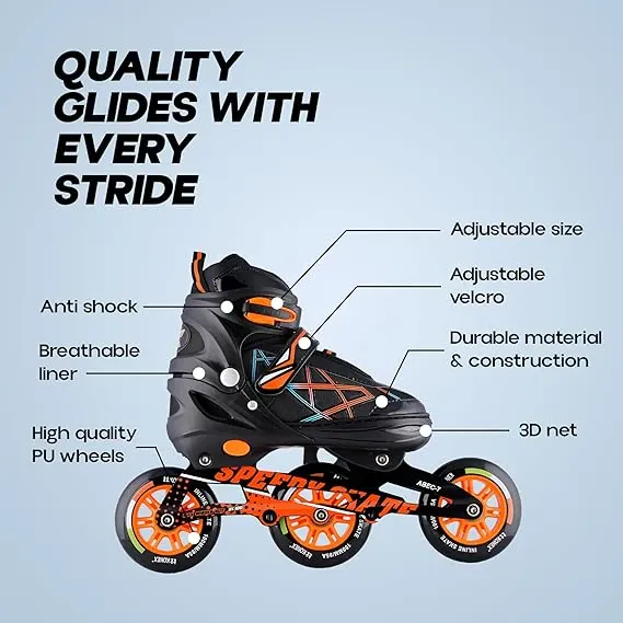 3 WHEEL INLINE SKATE